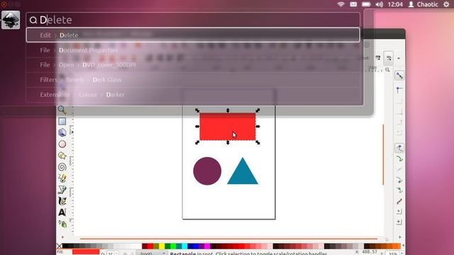 Ubuntu erstatter menyene med søk