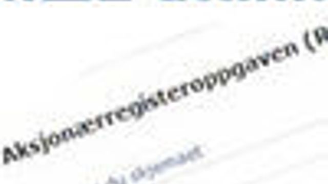 Elektroniske skjemaer sparte 137 årsverk