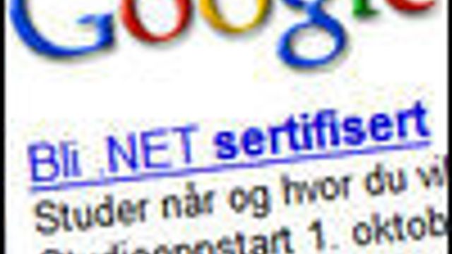 Færre klikker på Googles annonser