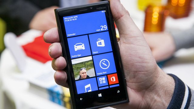 Doblet Windows Phone-leveransene i fjor