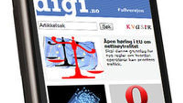 Les digi.no på mobilen i sommer