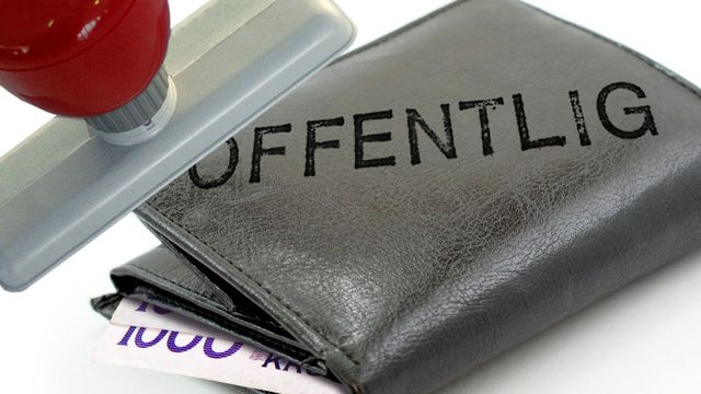 Lønna til 800.000 personer fritt tilgjengelig