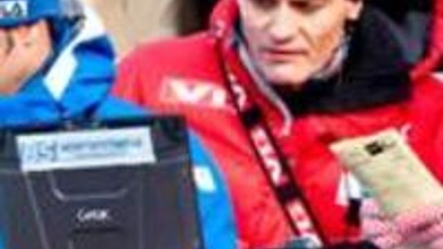 En pc skal gi utslag i hoppbakken