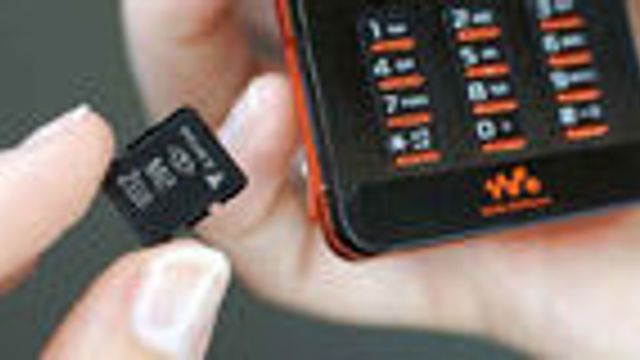 Sony med romsligere minnekort for mobiler