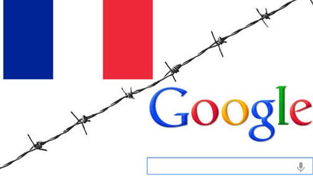 Google truer med å boikotte franske aviser