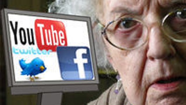 Eldre stadig mer sosiale på nett