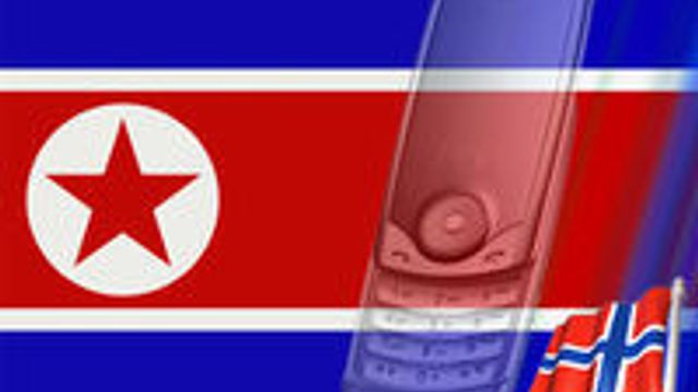Går inn i nord-koreansk mobil