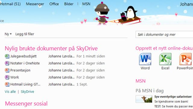 Nettutgaven av Office lansert i Norge