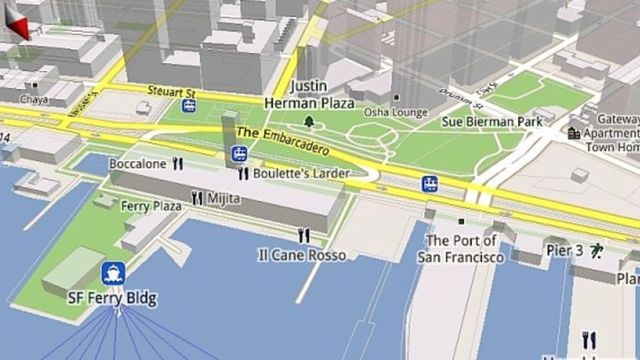 Android får vektor-kart