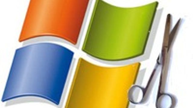 - Det er tillatt å strippe Windows