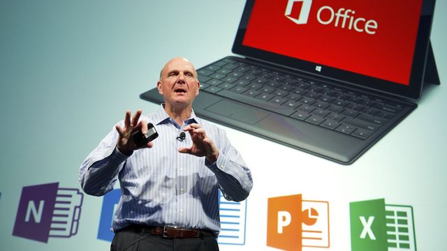 Gavedryss fra Steve Ballmer