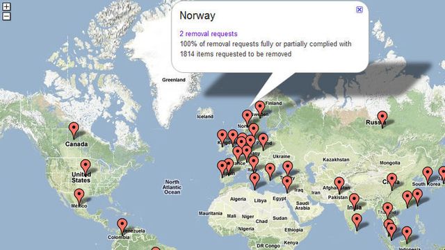 Så mye utleverer Google til myndighetene