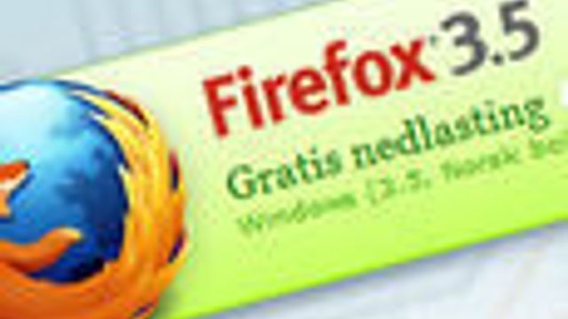 Last ned Firefox 3.5 nå
