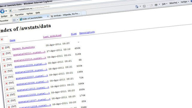 Datalekkasje hos Rustelefonen