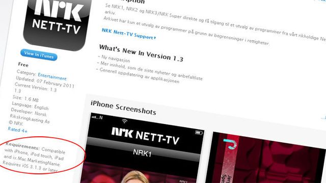 Mystisk «iX»-referanse i App Store