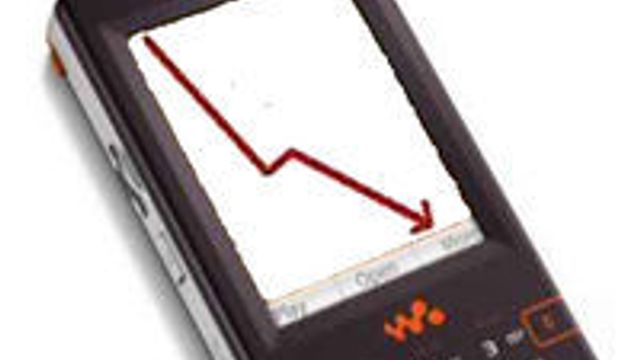 Sony Ericsson taper penger