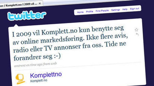 Aldri mer papir for Komplett.no