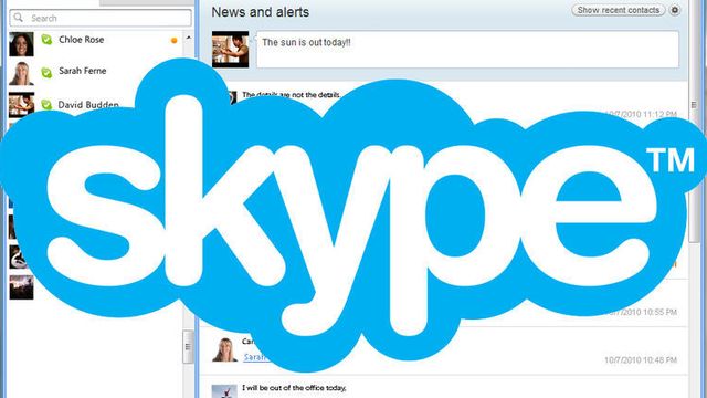 Alvorlig feil i Skype