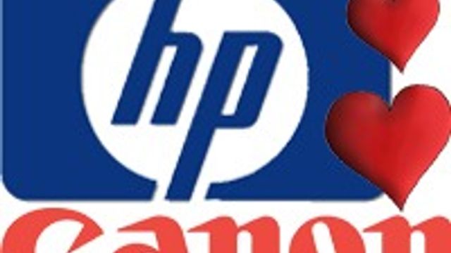 HP og Canon sammen om skrivertjenester