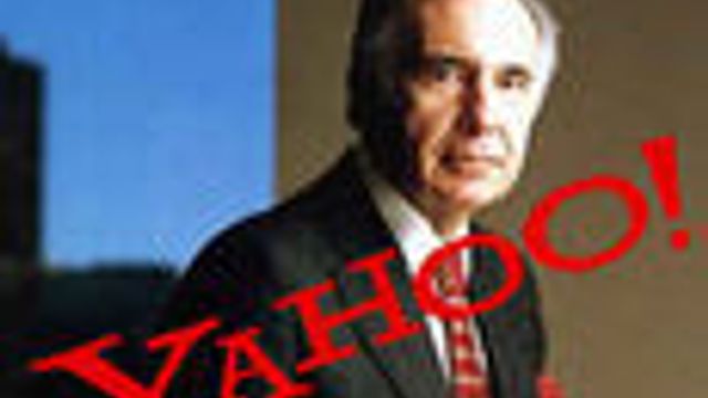 Ampert mellom Yahoo og stor investor