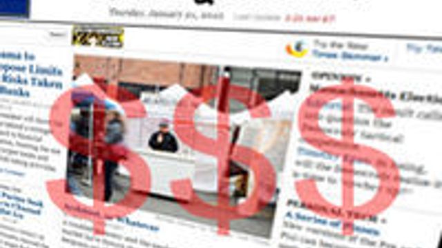 New York Times skal ta betalt på nett