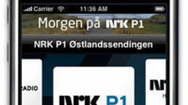 NRK utgir radio-programvare