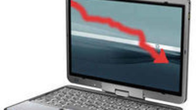 PC-markedet satt ett år tilbake