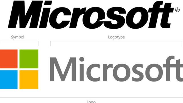 Microsoft bytter logo