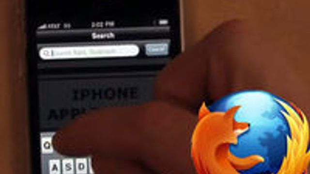 Lager Firefox-app for iPhone