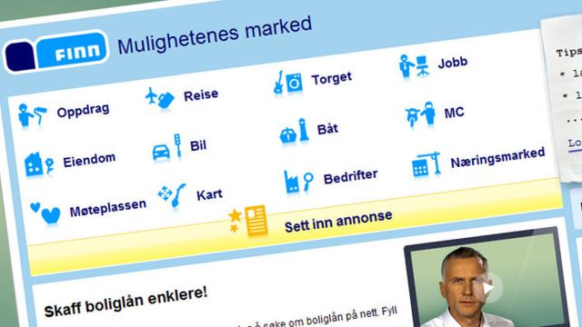 Nye høyder for nettannonser