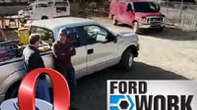 Opera integrert i kjørecomputer fra Ford