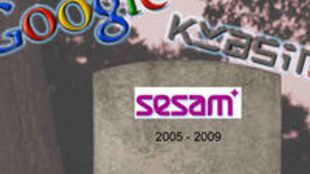 - Trist at Sesam legger ned
