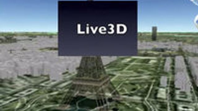 Lager «levende bilder» til Google Earth