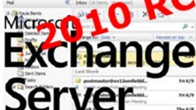 Exchange Server 2010 RC kan lastes ned