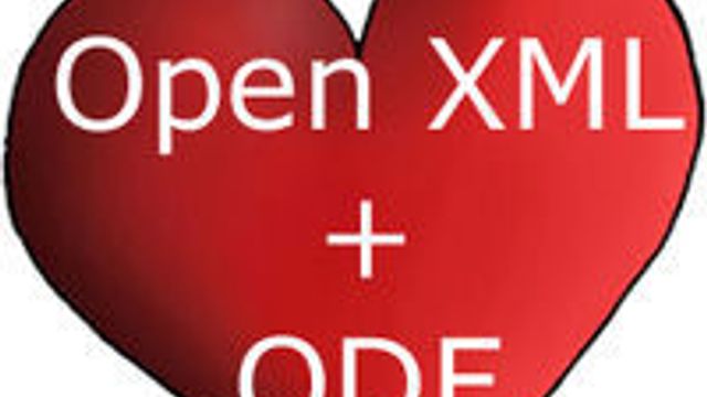 Sidestiller ODF og OOXML