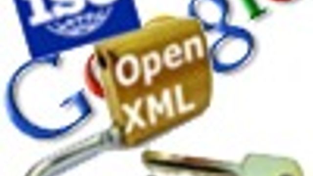 Google ber ISO avvise Open XML