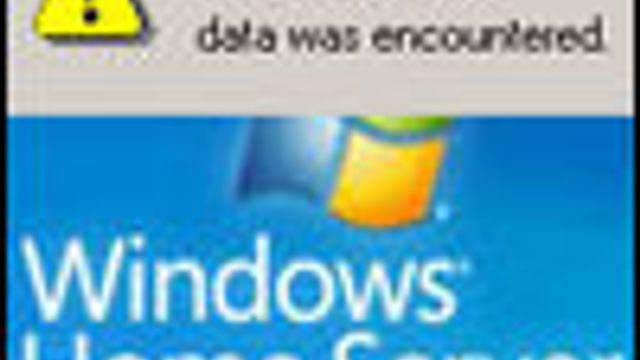 Fortsatt datafeil med Microsoft hjemmeserver