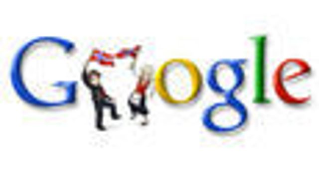 Google feirer 17. mai