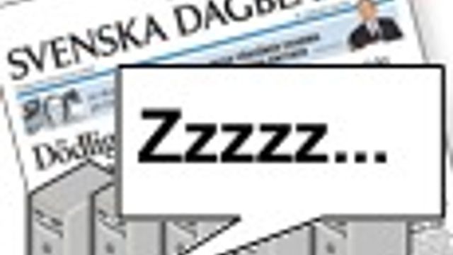 Papiravis stoppet av IT-trøbbel