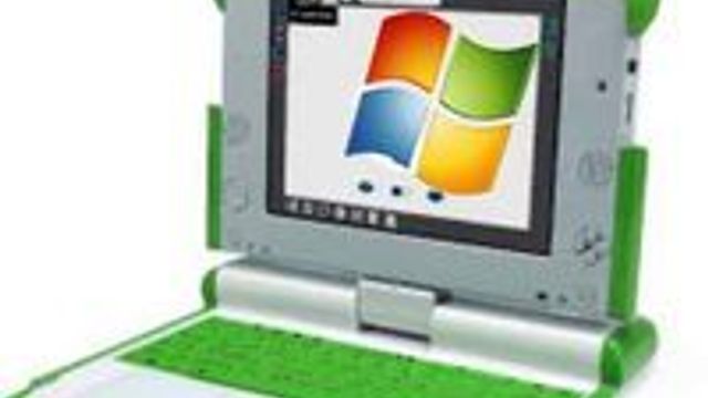 Microsoft tester XP på barne-PC-en XO