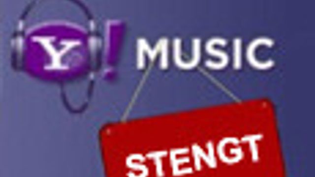 Yahoo gir pengene tilbake for låst musikk