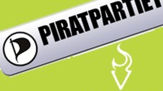 Unge Venstre hyllet svenske Piratpartiet