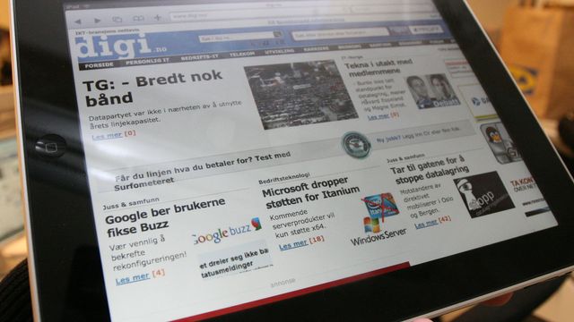 Mange nordmenn vil ha iPad