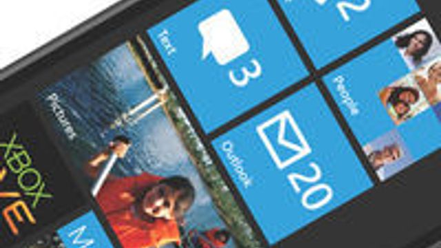 Windows Phone 7-tallene var feil