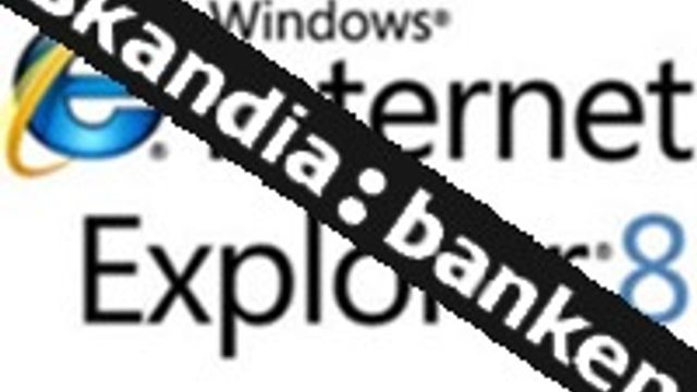 Nettbank lover bedre IE8-opplevelse