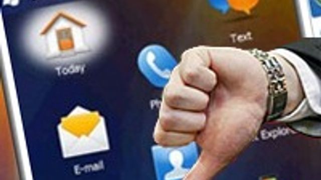 Dømmer Windows Mobile nord og ned