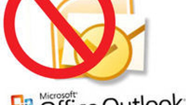 - Outlook er bannlyst