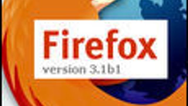 Klar med betaversjon av Firefox 3.1