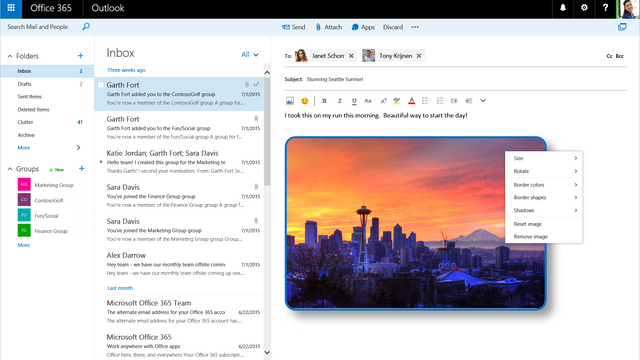 Nå blir web-Outlook mye bedre