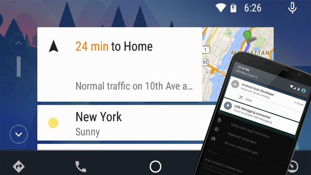 Test Android Auto-apper uten å kjøpe ny bil